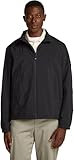 Tommy Hilfiger Chaquetón Hombre con cremallera, Negro (Black), L