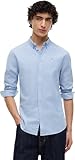 Tommy Jeans Tjm Slim Stretch Oxford Shirt Camisa de manga larga, Azul