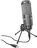 Audio-Technica 2020USB+ Micrófono USB de Condensador Cardioide