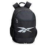 Reebok Wayland Mochila, Negro, 33x48x17 cms