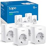 Tapo P100 (4 uds) enchufe inteligente Wi-Fi, Alexa y Google Home