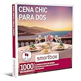 Smartbox Caja regalo Cena chic para dos , 1 comida o cena con bebidas para 2 personas