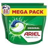Ariel Todo En 1 PODS, Detergente Líquido Para Lavadora 88 Capsulas/Pastillas