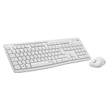 Logitech MK295 Silent Combinación de Teclado y Ratón Inalámbricos con SilentTouch 90% Menos de Ruido