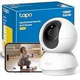 Tapo C200 - Cámara IP WiFi 360° FHD 1080p,Visión Nocturna, Notificaciones en Tiempo Real