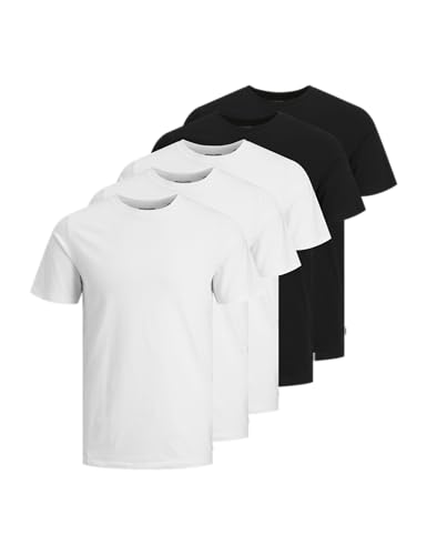 JACK & JONES Jjeorganic Basic tee SS O-Neck 5pk MP Camiseta