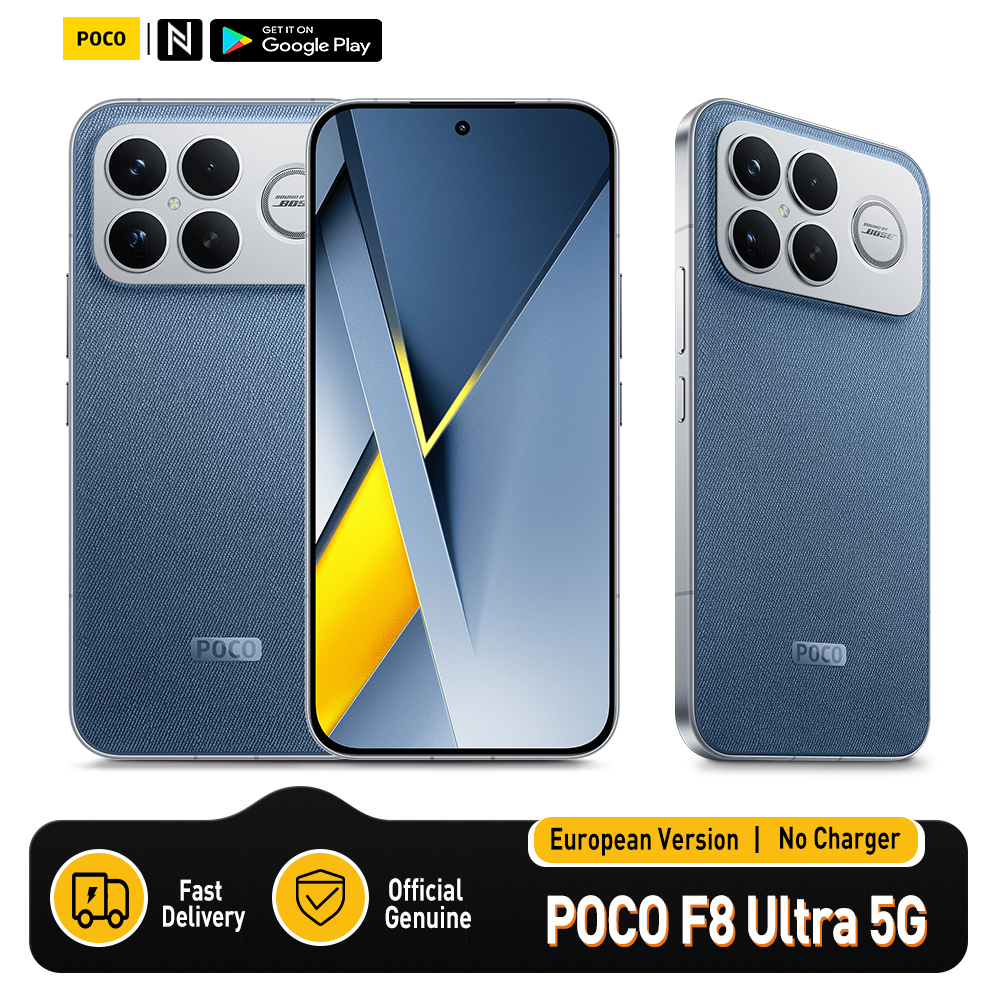 POCO F8 Ultra 5G Versión Europea Snapdragon 8 Elite Gen 5, Pantalla AMOLED 6.9", 120Hz
