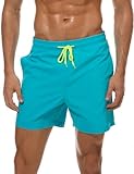 Kfnire Bañador Hombre Secado Rápido Bañadores Hombre Traje de Baño Estilo Básico