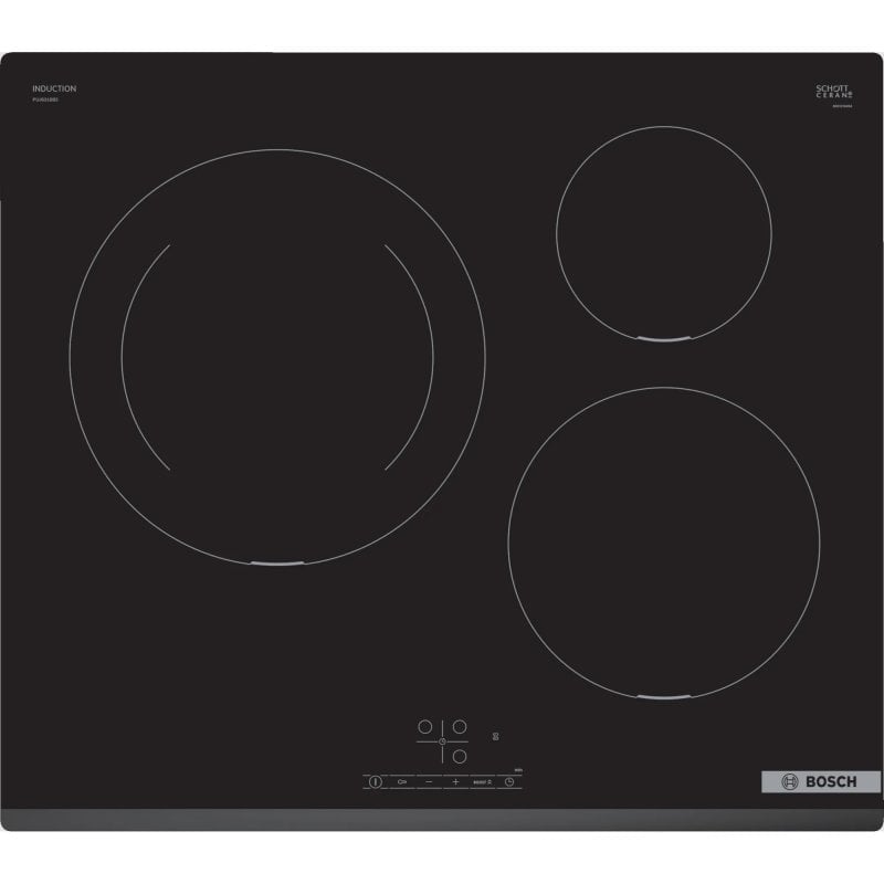 Bosch Puj631Bb5E Placa De Induccion 3 Zonas 60Cm Negra