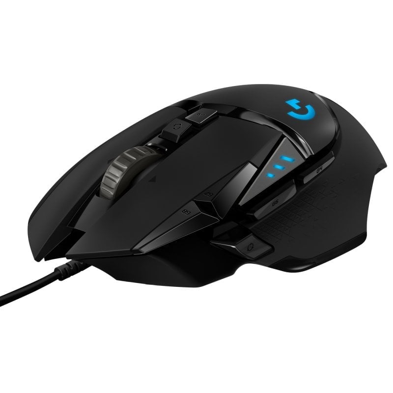 Logitech G502 Hero Raton Gaming 25600Dpi Negro
