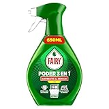 Fairy Poder Sin Remojo Limón Spray, de Pre-Tratamiento, Eficaz Con El 100% De La Grasa
