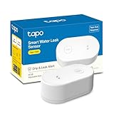 Tapo T300 – Sensor Inteligente de Fugas de Agua, clasificación IP66 a Prueba de Agua, Alarma de Fuga