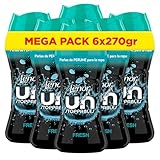 Lenor UNstoppables para la Ropa, 133 Lavados (6 x 270g), Suavizante con Fragancia Fresca