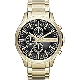Armani Exchange Relojes de hombre, Movimiento de cuarzo cronógrafo y caja de 46 mm