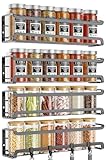 TRAYINDALY Especieros Para Cocina, 4 Piezas Organizador Cocina, Organizador Especias Cocina