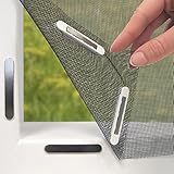 EASYmaxx Mosquitera para ventanas con Magic Click | Cortada individualmente a medida