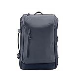 HP Travel - Mochila para Portátiles de hasta 15,6", Resistente al Agua, Unisex, Cremalleras