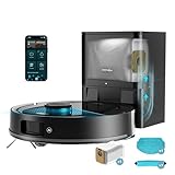 Cecotec Robot Aspirador y Friegasuelos con Base Autovaciado e IA Conga Y80 X-Treme. Navegación Láser