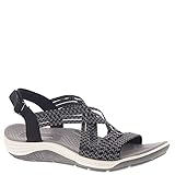 Skechers Reggae Cup Oh, Snap!, Sandalias de Punta Descubierta Mujer