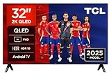 TCL 32V5C Televisor 32 Pulgadas QLED Full HD Smart TV, Android TV, Google Cast, Google Home