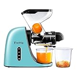 Fretta Licuadora prensado en frío-Extractor de zumos y verduras-Gran canal de alimentación