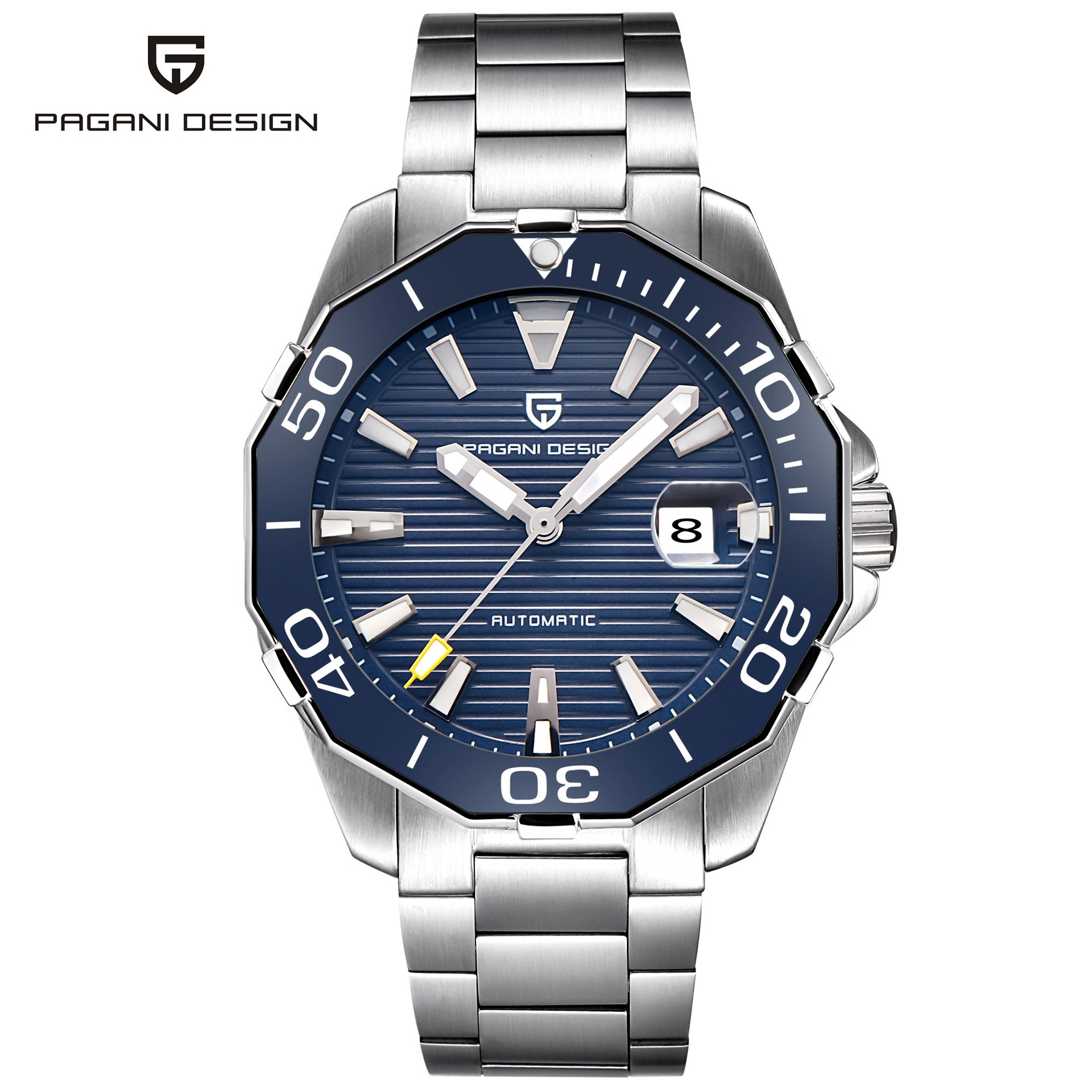 PAGANI DESIGN 1617 relojes mecánicos deportivos militares para hombres