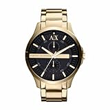 Armani Exchange Relojes de hombre, Movimiento de cuarzo multifunción y caja de 44 mm