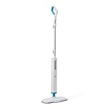 Amazon Basics Mopa a Vapor para Limpieza de Suelos Duros con Depósito de 450ml