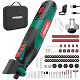 HYCHIKA Herramienta rotativa inalámbrica 8V 2,0Ah batería más grande, 5 velocidades max 30000 RPM