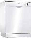 Bosch - Lavavajillas Libre Instalación, 60 cm, EcoSilence, Programación Diferida, Blanco, SMS25AW05E