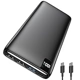 A ADDTOP Powerbank Portátil 20000 mAh, Batería Externa Carga Rápida 22.5W con Entrada y Salida USB C