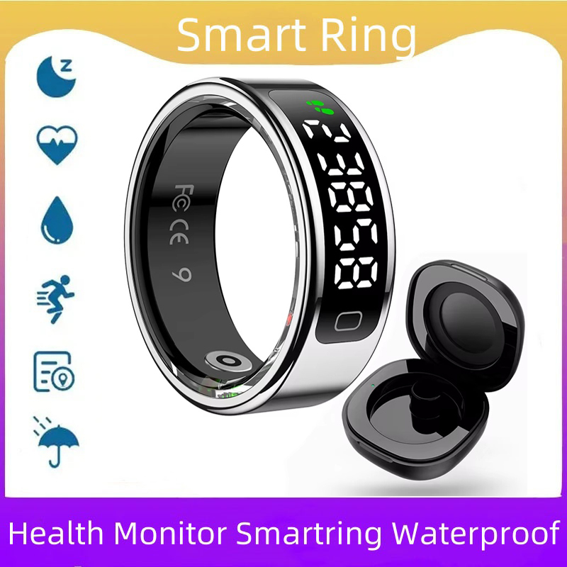 Anillo inteligente R11C, pantalla de visualización, gesto, deslizamiento, vídeo