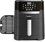 Moulinex Easy Fry & Grill 4,2L, Freidora de Aire 2 en 1 para Freír o a la Parrilla, Pantalla Digital