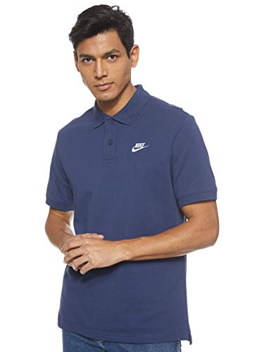 Nike, M NSW CE Polo Matchup Pq Camiseta, Hombre, Midnight Navy