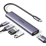 UGREEN Revodok 105 Hub USB C HDMI 4K Adaptador Tipo C 5 en 1 con 100W PD