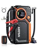 AstroAI Arrancador de Batería de Coche 8000A Compresor Aire, Inflador de 150 PSI, Jump Starter 12V