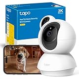 Tapo C210 - Cámara IP WiFi 360° Cámara de Vigilancia 2K (3MP),Visión Nocturna Admite Tarjeta SD