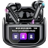 Thunelec Auriculares Inalambricos con Pantalla Táctil LED, 2026 Nuevo Auriculares Bluetooth