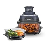 Ninja CRISPi Freidora de Aire portátil, 3,8 l, 4 en 1, freír con Aire, Asar, Mantener Caliente