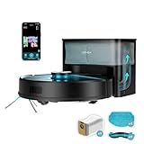 Cecotec Robot Aspirador y Friegasuelos con Base de Autovaciado Conga Y50 X-Treme. Navegación Láser