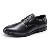 Bruno Marc Zapatos Vestir Hombre Oxfords Cordones Clásico Traje Formales Derby con Cuello Acolchado