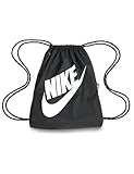 NIKE Nk Heritage Drawstring - Fa21, Sports Bag Unisex Adulto, Black