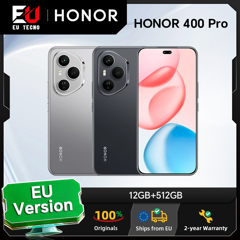 HONOR 400 Pro 5G, Versión EU, Teléfono Inteligente 5G, Cámara Principal IA Ultraclara de 200MP