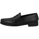 Geox U New Damon B, Mocasines Hombre, Negro