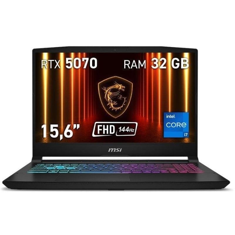 Portatil Msi Katana 15 Hx B14Wgk-086Xes 15,6 Intel Core I7-14650Hx 32Gb 1Tb Ssd Rtx 5070