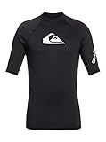 Quiksilver All Time - Licra de manga corta UPF 50 para Hombre