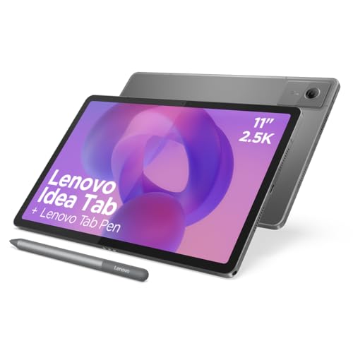 Lenovo Idea Tab 11" 2.5K (8 GB RAM, 128 GB UFS, 90 Hz, 4 Altavoces, Wi-Fi 5, Android 15) Tab Pen