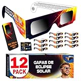 Galaxium 12/25/50/100 Gafas Eclipse Solar Homologadas ISO 12312-2 - Aprobadas AAS 2026