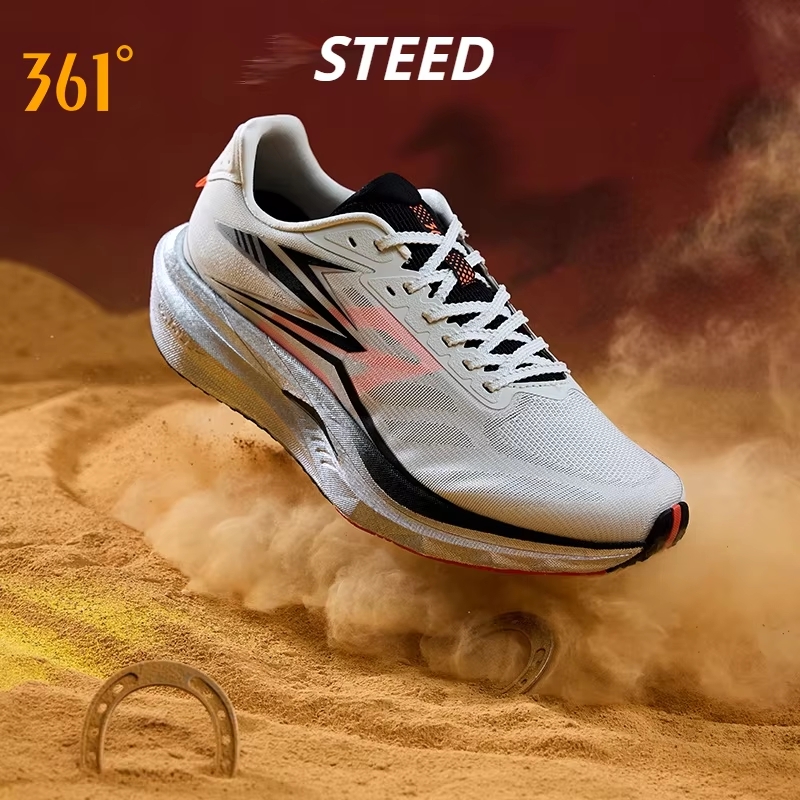 Zapatillas de correr para hombre Steed de 361 grados, transpirables para maratón