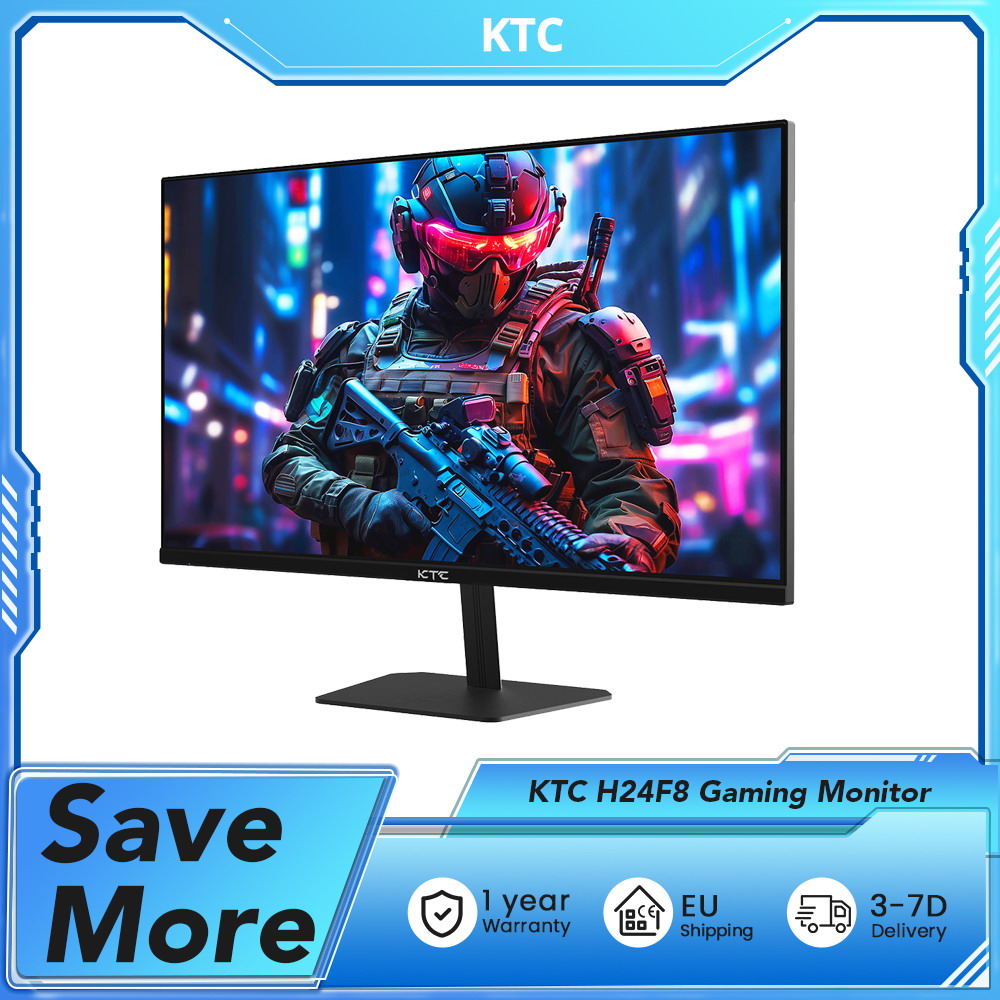 Monitor para juegos KTC H24F8, 23,8 ''1920*1080 16:9 Pantalla IPS rápida 180 Hz 1 ms